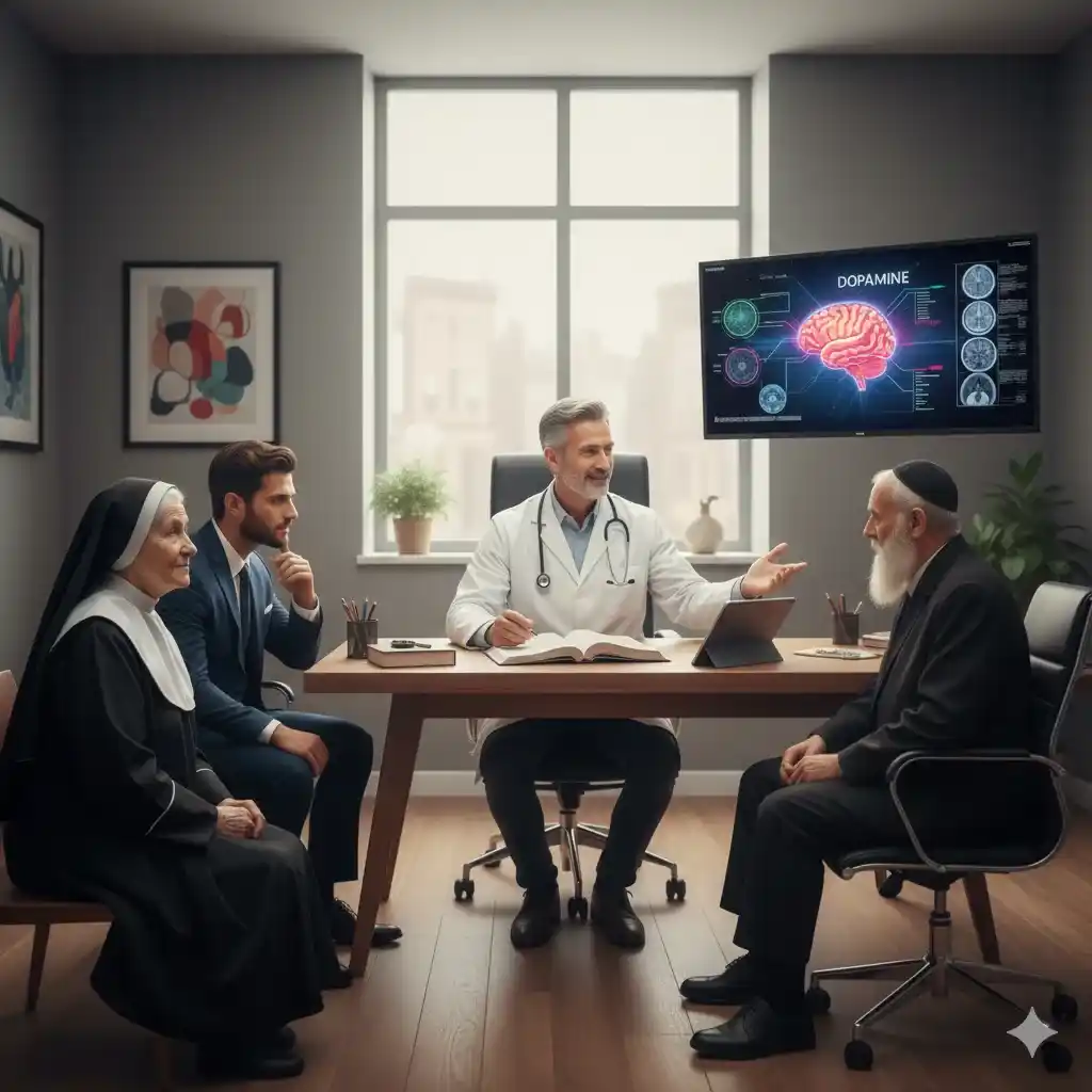 مشاوره علمی پزشک به جوانان مسلمان، مسیحی، یهودی و بودایی